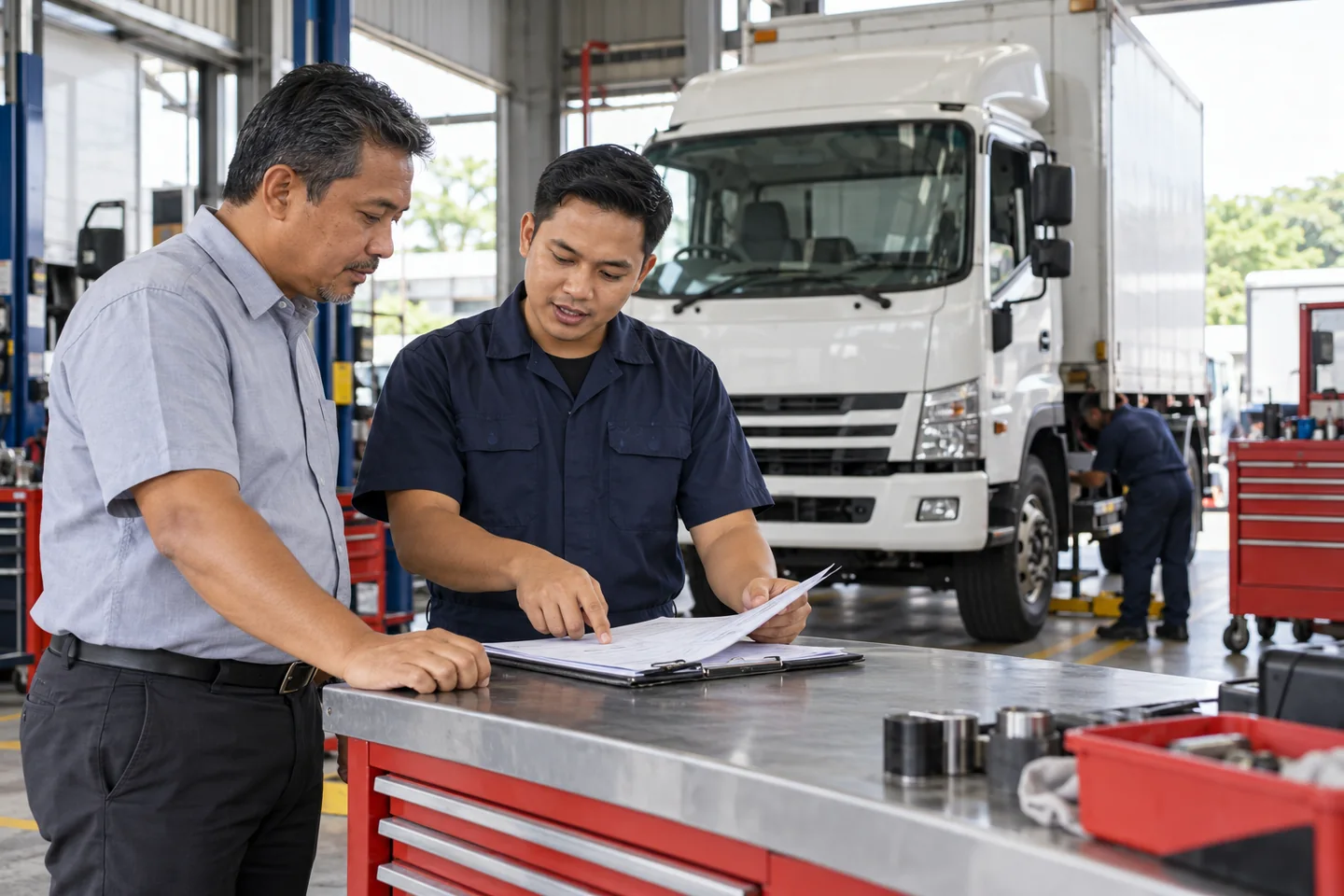 Ownership commercial vehicle photograph